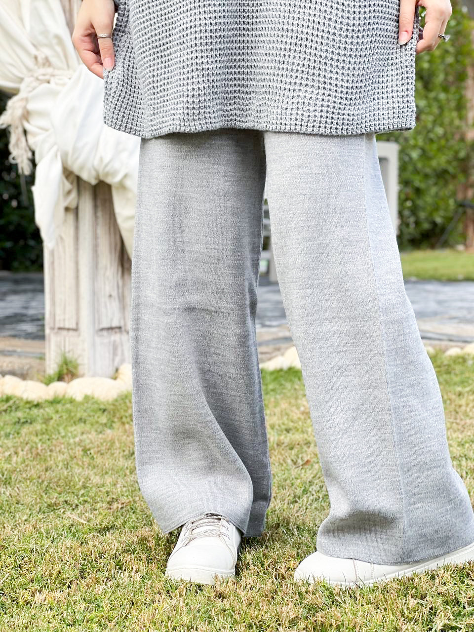 Wool Flow trousers