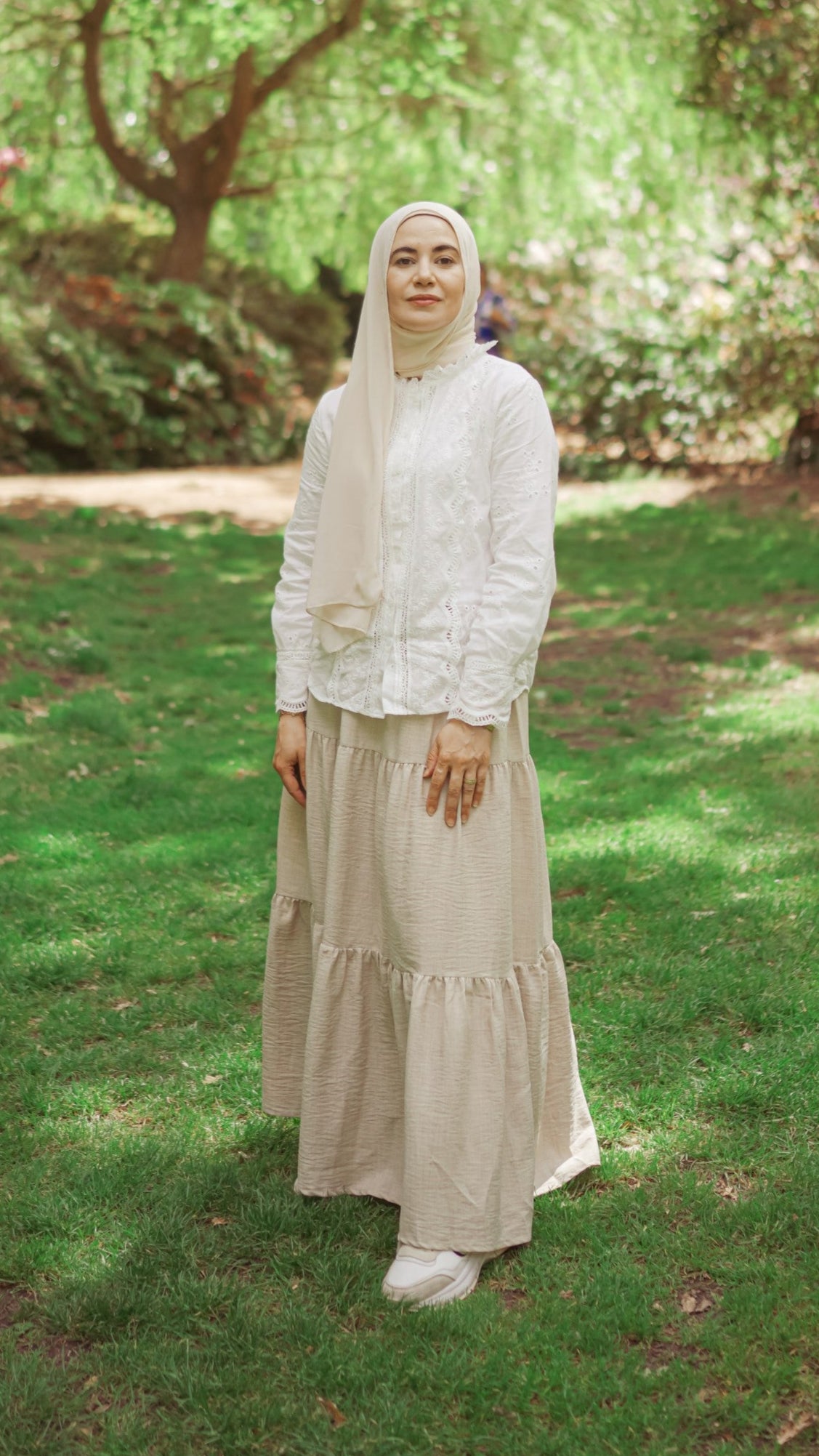 Beige Sedra Skirt