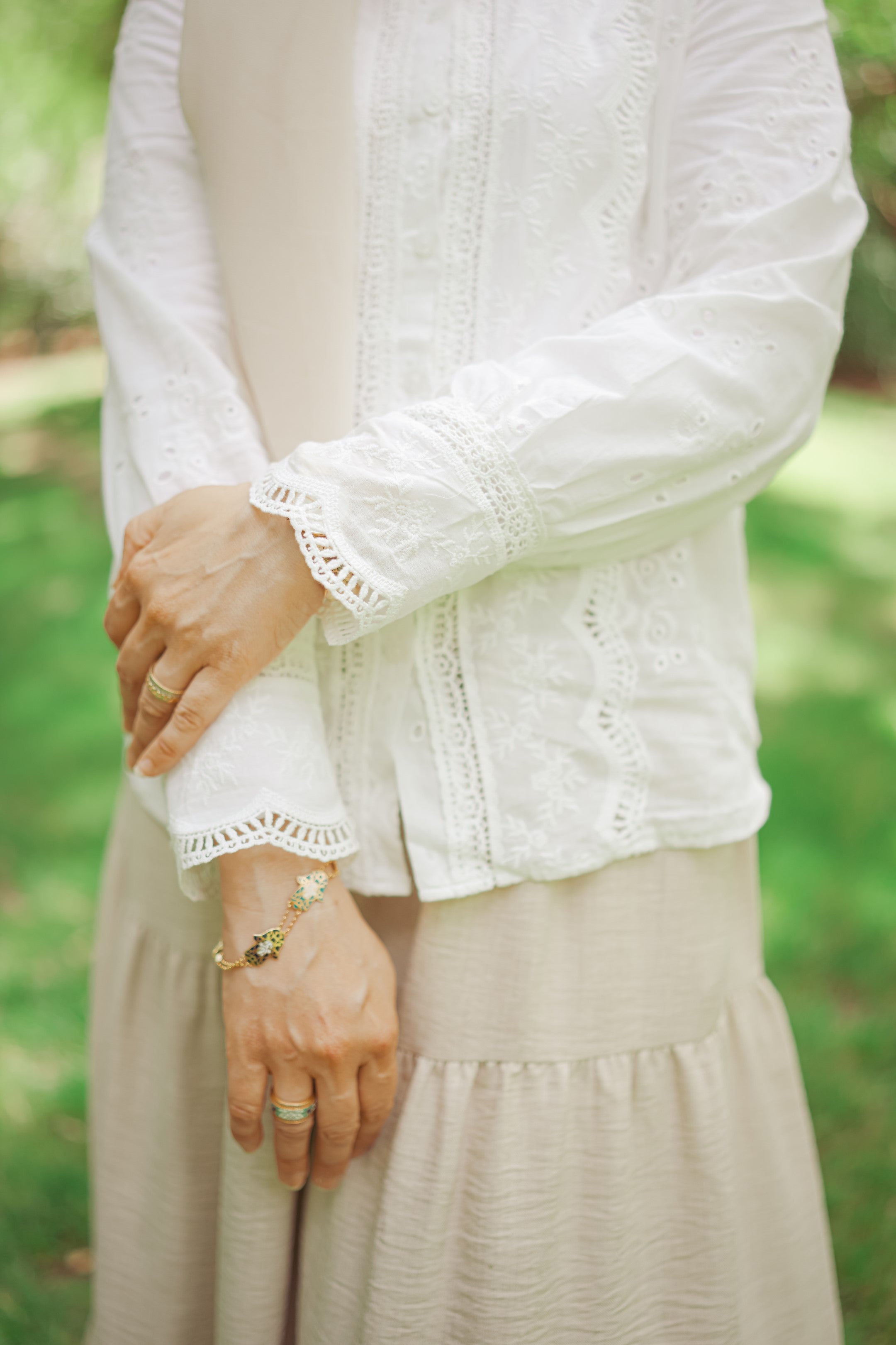 Beige Sedra Skirt