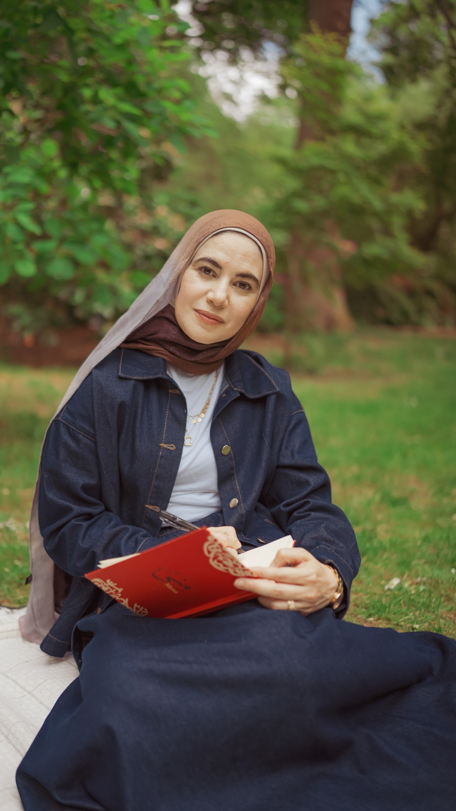 Dark Denim Modest Set