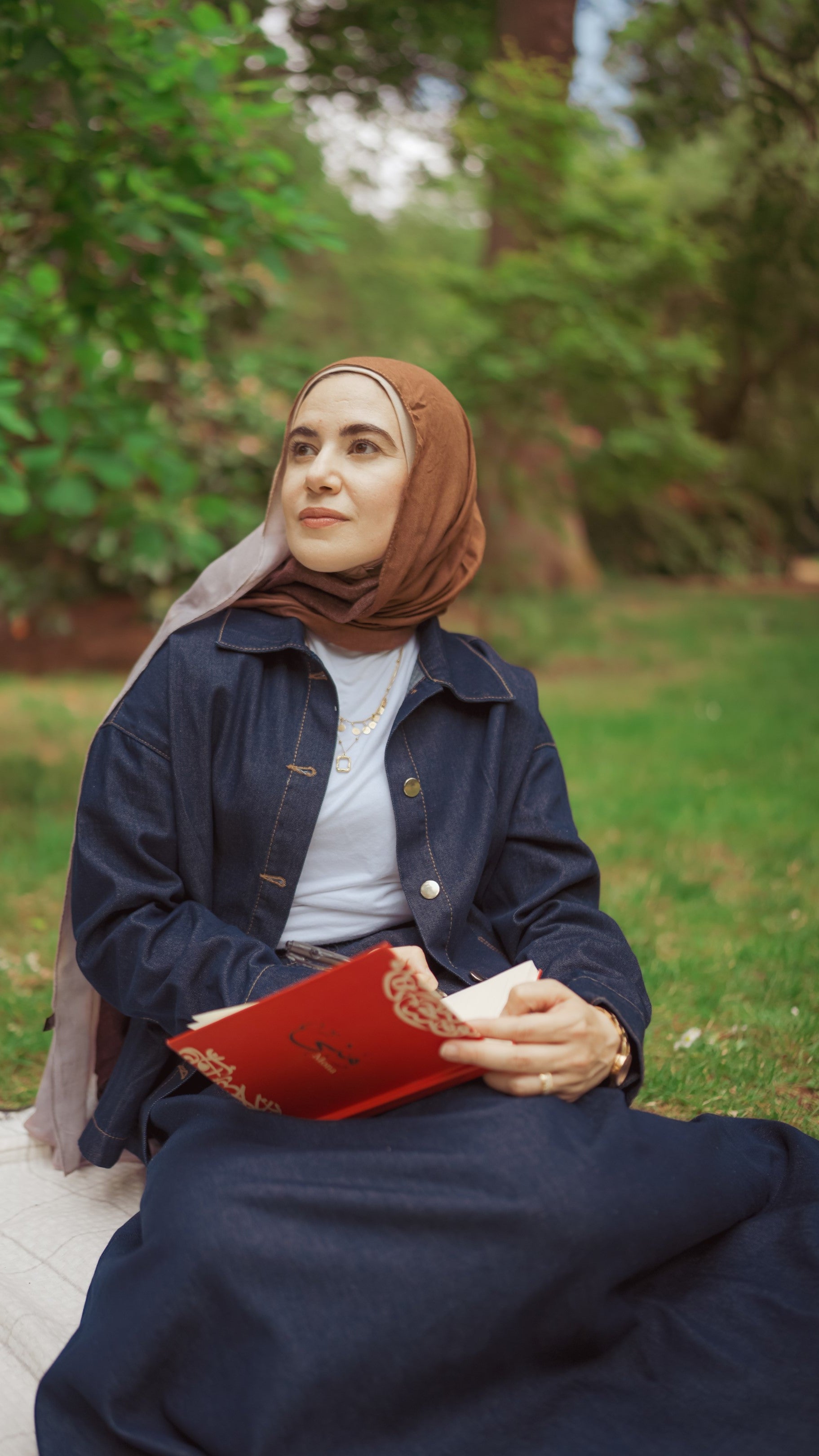 Dark Denim Modest Set