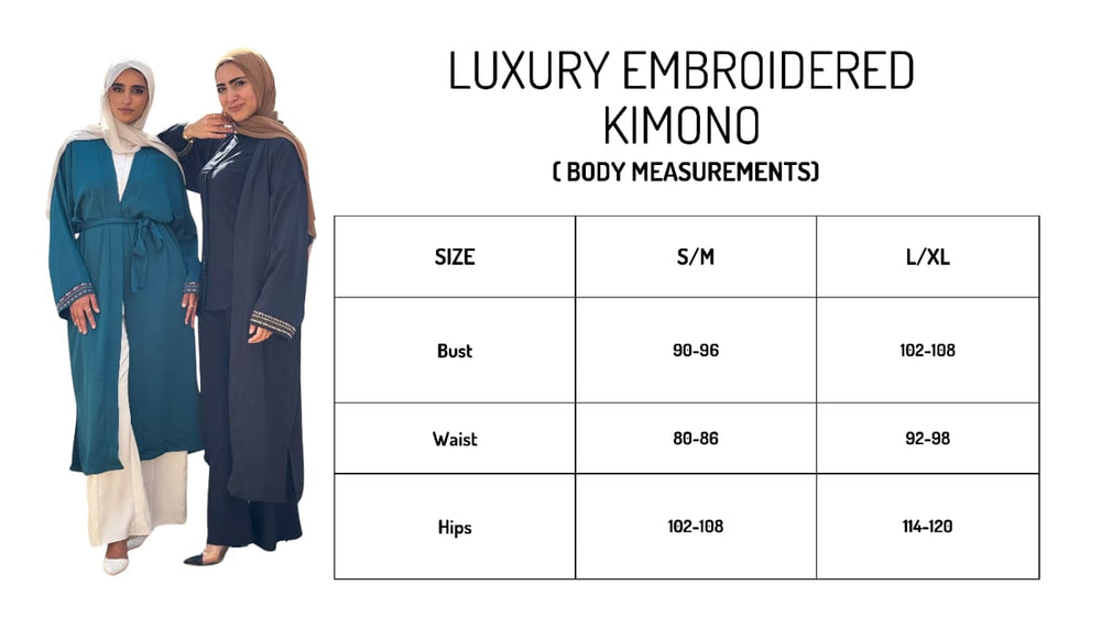 Luxury Embroidered Kimono