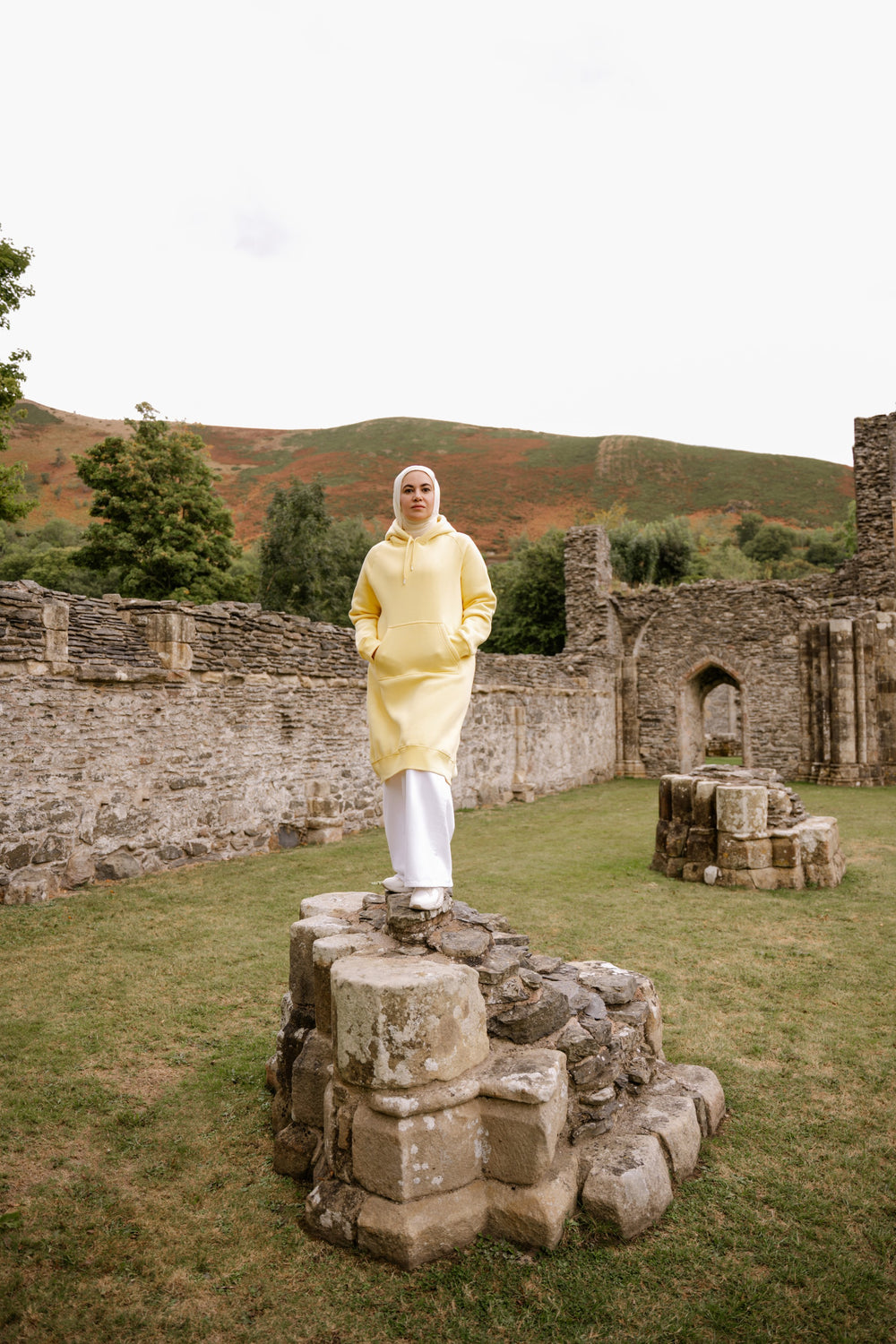 Bloom long hoodie dress