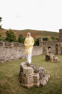 Bloom long hoodie dress