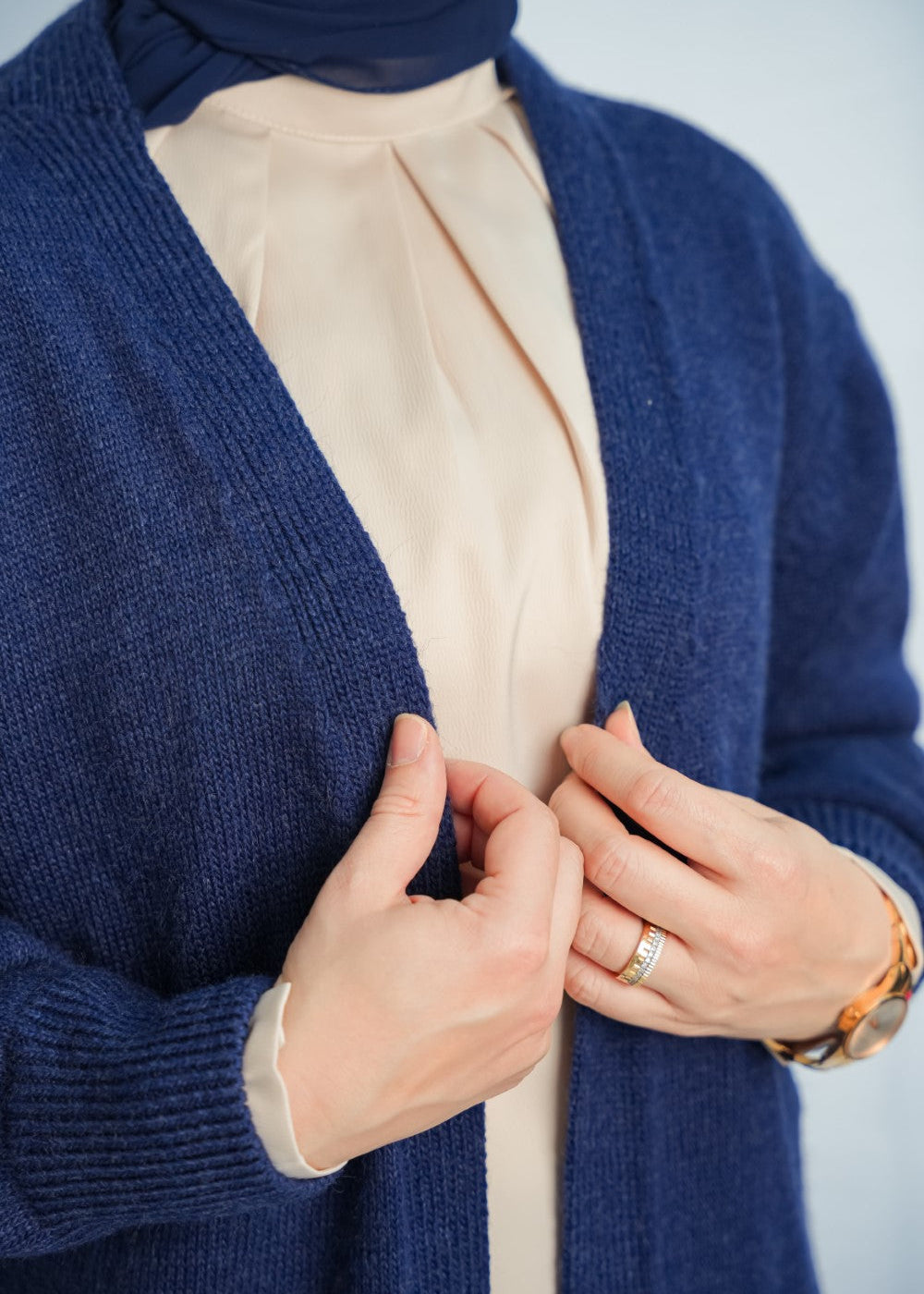 Warm Knit Open Cardigan